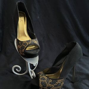 bedazzled heels